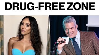 Melissa Gorga says she never been offered|| drugs free zone || Page six