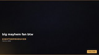 big mayhem fan btw | Full Stream VOD (2026-02-24)
