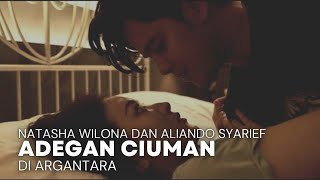 Adegan Ciuman Natasha Wilona dan Aliando Syarief di Argantara