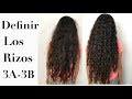 DEFINICIÓN DE RIZOS 3A y 3B en niñas con cabello rizado | FRIZZYDESI