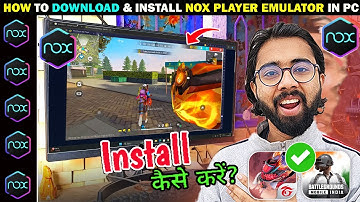 📥 Nox Player Pc Ma Install Kaise Kare 2025 || Nox Player Ma Free Fire / BGMI Kaise Install Kare |