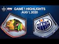 NHL Highlights | Blackhawks vs. Oilers, Game 1 – Aug. 1, 2020