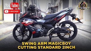 SWING ARM ORIGINAL MAGICBOY CUTTING STANDARD PNP HONDA RSX 😱 AUTO HENSEM MOTOR 😎