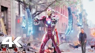 Hindi - Iron Man Nano Tech Suit Up Scene - Mark 50 Suit Up - Avengers Infinity War 2018