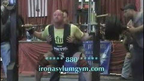 Matt Rhodes 880 Squat