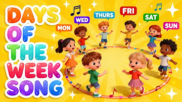 Days of the Week Song for Kids | Fun Learning with Music & Dance | Rhymzys