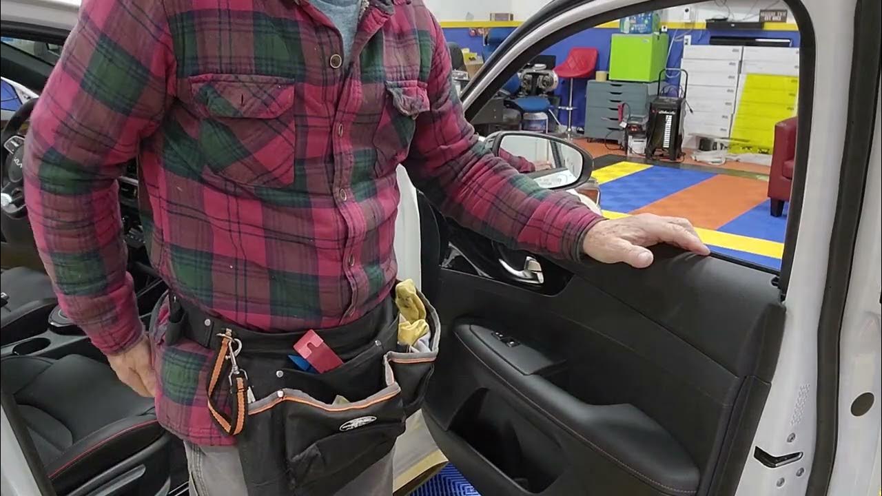 Kia Forte 2022 door panel seal removal - YouTube