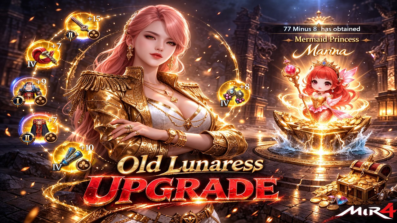 Combine Mythic Spirit Mermaid Princess Marina77 minus 8 