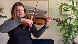 G Major 2 Octave Scale Viola