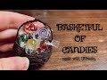 【UVレジン】ハロウィンの準備 | カゴいっぱいのキャンディ【UVresin】Basketful of Candies | Halloween | DIY