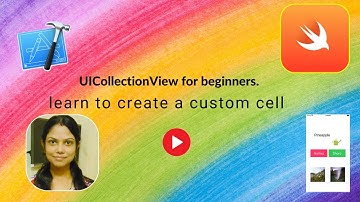 #codeindia #UICollectionView swift 5  for beginners | custom collection view cell in swift 5 iOS 14