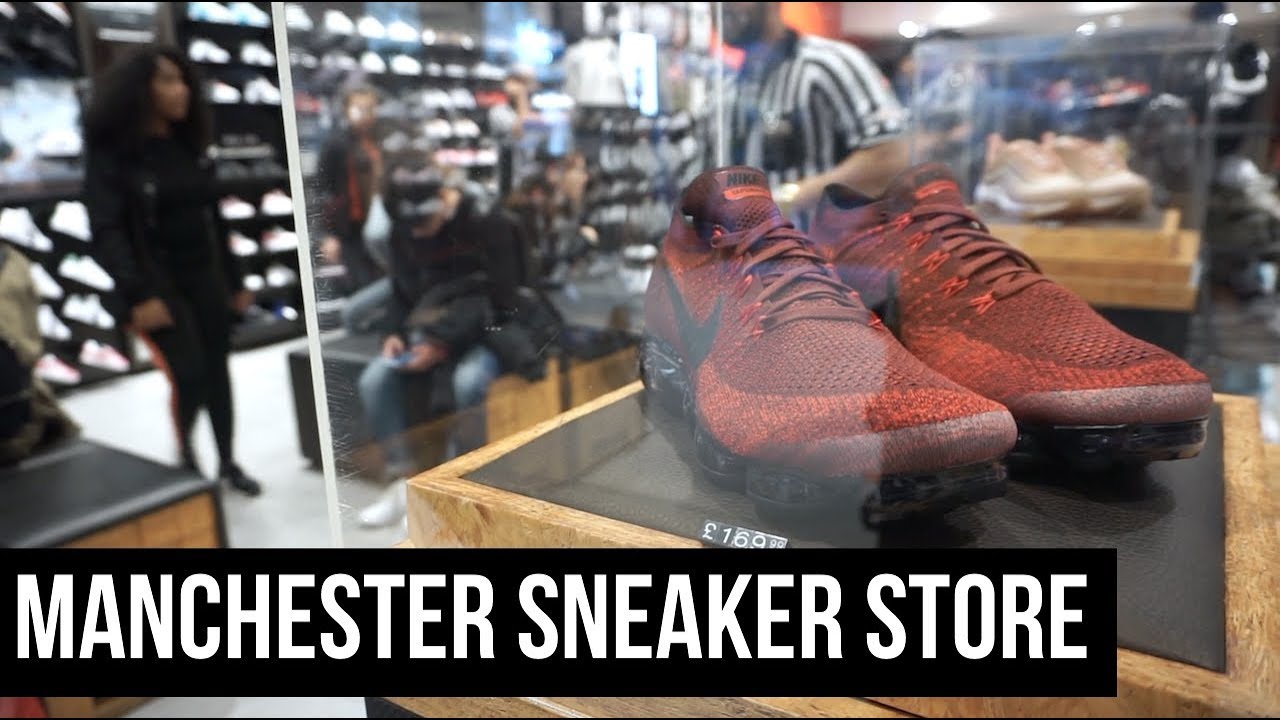 THE SNKRS - MANCHESTER SNEAKER STORES - YouTube