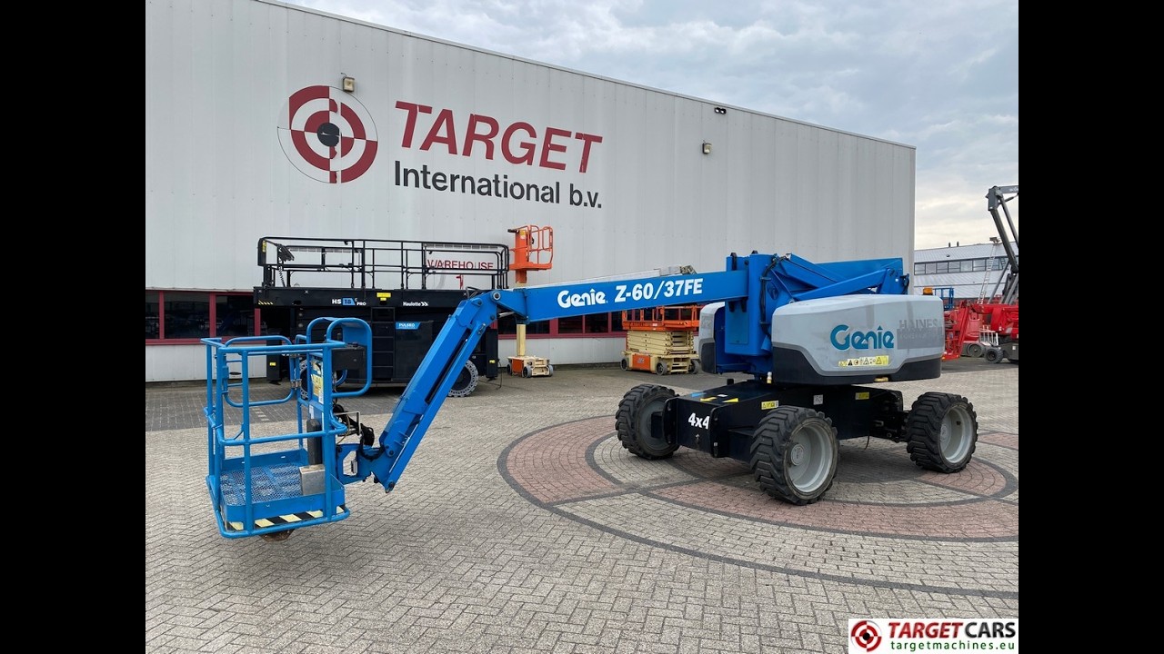 ジェラブ 783995 GENIE Z60/37FE HYBRID 4x4 ARTICULATED BOOM WORK LIFT W/JIB