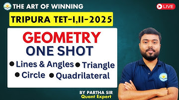 Target T-TET 2025 || MATHEMATICS ||Geometry  ||  BY PARTHA SIR