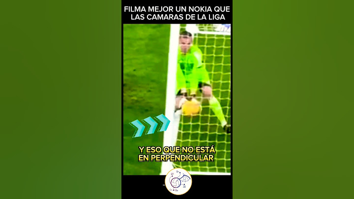🚨Nueva toma del gol anulado al Barcelona en El Clásico #futbol #laliga #var