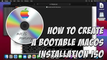 How to Create Bootable MacOS Installation ISO