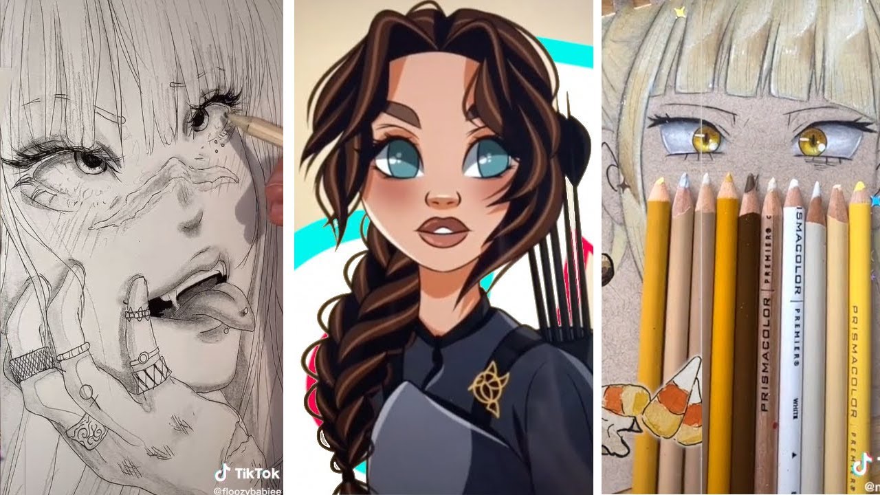 Creative Tiktok Art Compilation 33 YouTube