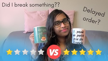 A Very CHAOTIC RedBubble Unboxing & Review | Mugs | French Designs