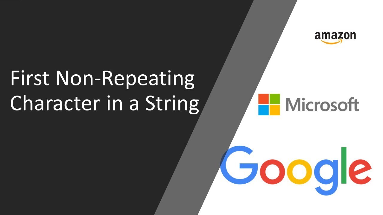 Coding Interview Question Asked in Amazon, Microsoft, Google - Finding ...