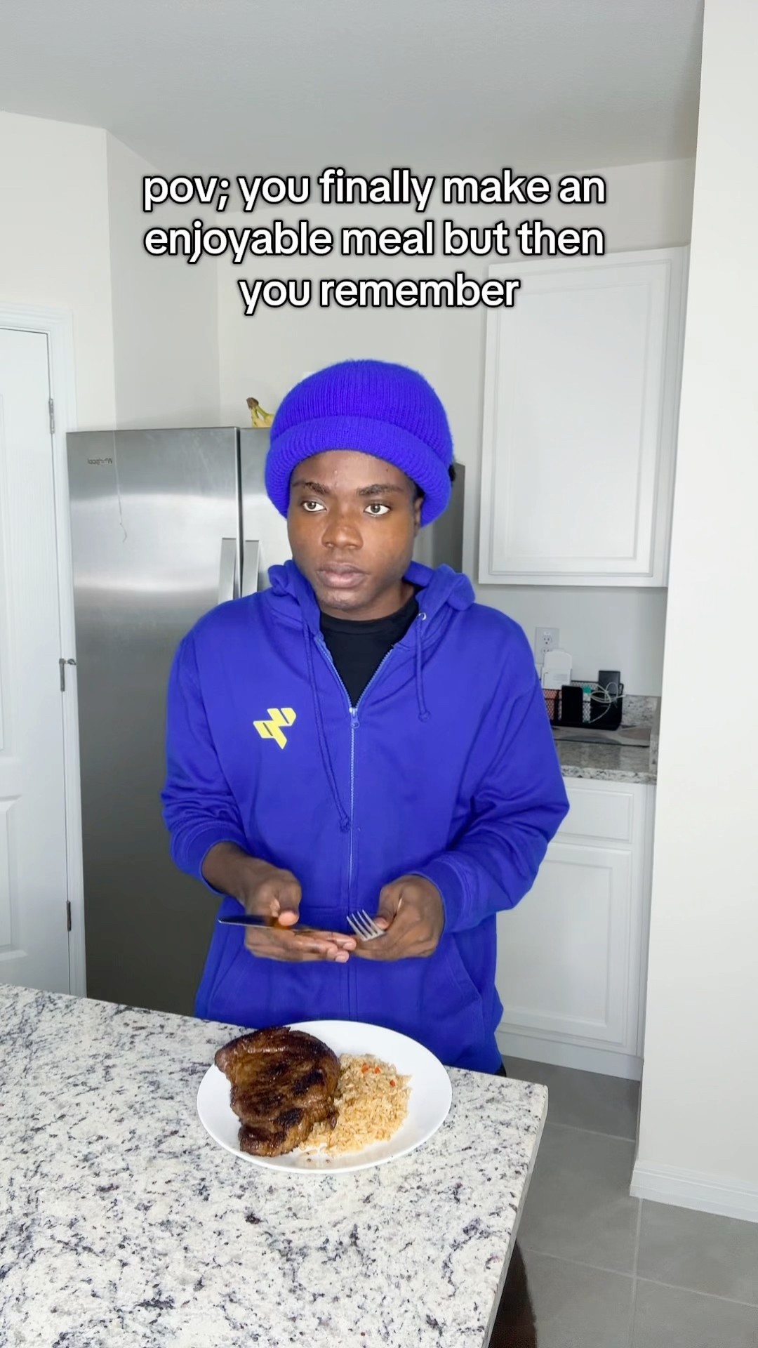When you finally make an enjoyable meal ?