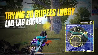 20 Rupees Paid Lobby Highlights | 7 Solo Finishes | iPhone 13 Pro Lag? | BGMI Scrims 🇮🇳