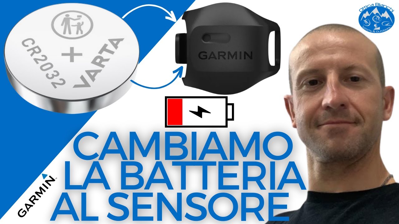 Sostituzione batteria sensore Garmin: vi mostro come si cambia la batteria  