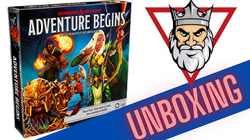 Dungeon and Dragons Adventure Begins Unboxing