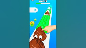 Pop Run 3d 🌀💠- Satisfying Android || mobile games #shorts #games #lynxyt #poprun3d