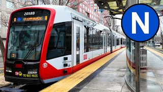 San Francisco Muni Metro N Judah, Caltrain to Embarcadero Station, Siemens S200 SF