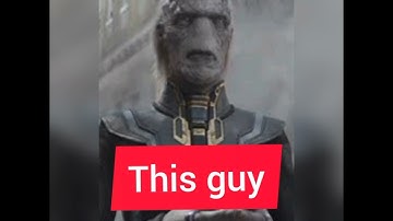 Thanos adopted... #marvel #knull #thanos #squidward #shorts