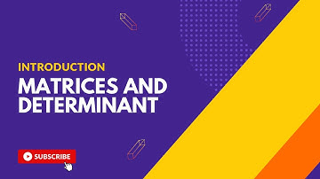 matrices and determinant | maths class 9 | Math with Sajawal