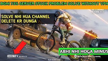 BGMI 73% SERVER LOADING PROBLEM SOLVE WITHOUT VPN || 73% BGMI LOADING PROBLEM KAISE THIK KARE ||