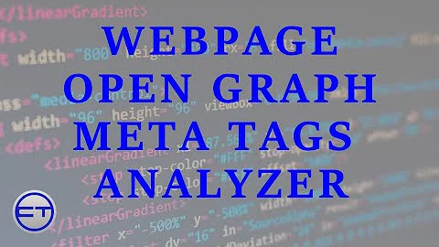 Open Graph Meta Tags Analyzer Website| View OG Facebook tags
