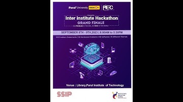 Inter Intra Institute Hackathon Parul University IIC.#mentoring #problemsolving #innovation.