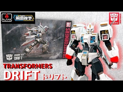 (FLAME TOYS)  超絶造形プラモデル組み立て&解説！ トランスフォーマー 風雷模型 モデルキット  ドリフト  FURAI MODEL  model kit  DRIFT