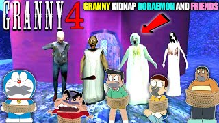 Granny Kidnap Doraemon Nobita Gian And Friends Granny 4 Escape By Doraemon Doraemon Vs Granny