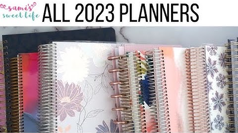 MY PLANNER STACK & EVERY 2023 PLANNER | My Huge Collection of Planners to Review for 2023!