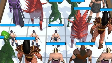 Merge master dinosaur fusion, dinosaur battle ⭐⭐ game, Gameplay Walkthrough