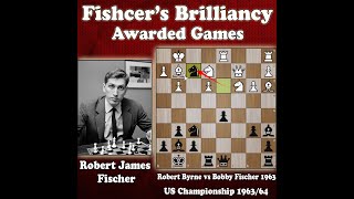 Robert Byrne vs Bobby Fishcer 1963 | US Championship | Fischer's Brilliancy