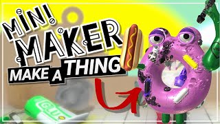 WE MADE THIS MONSTER - Mini Maker: Make a Thing (co-op gameplay) screenshot 2