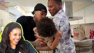 PlaqueBoyMax & Wardrobe BABYSIT Skai Jackson's Baby 😂 | Reaction