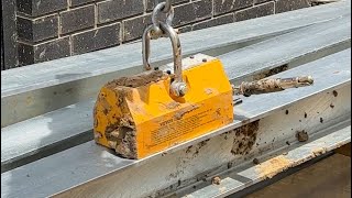 Game-Changer in Our DIY Projects! | VEVOR Magnet Lifter Review