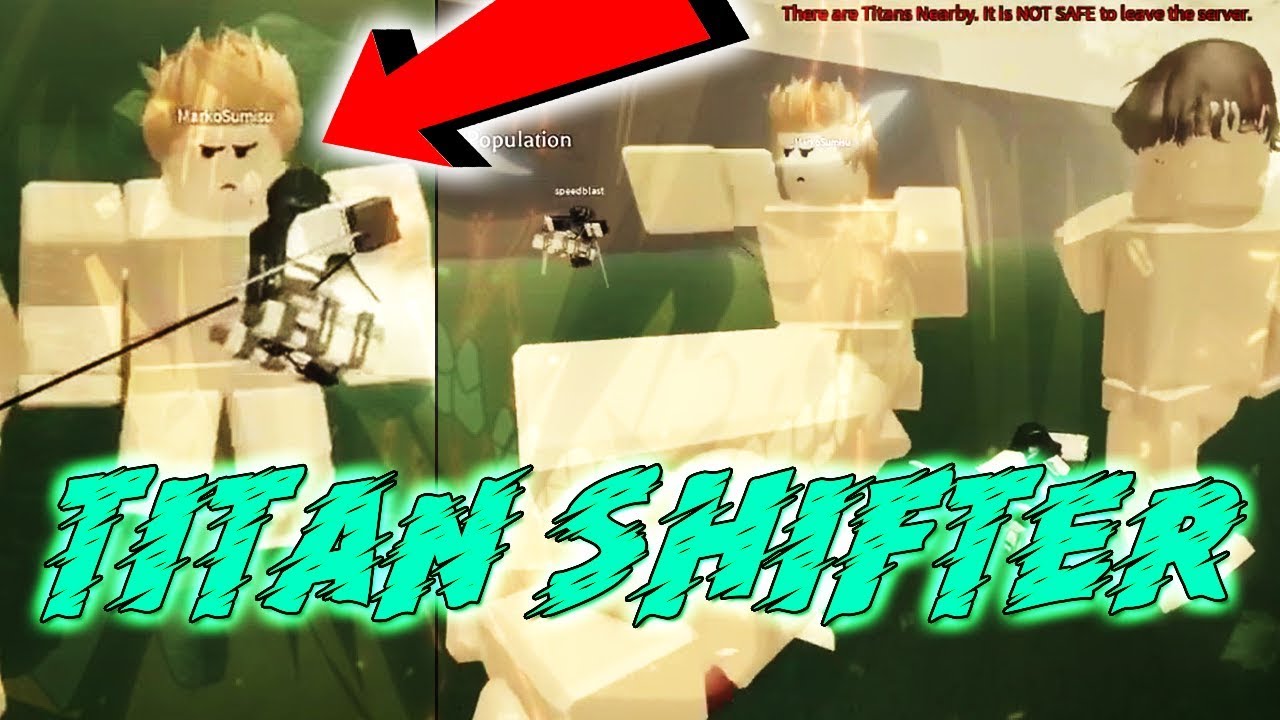 Titan Shifting Game Play Attack On Titan Revenge Beta - attack on titan beta roblox youtube