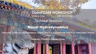 [OFW19] Optimizing DTMB 5415 Hull Resistance A Multi Objective Approach with Free Form...