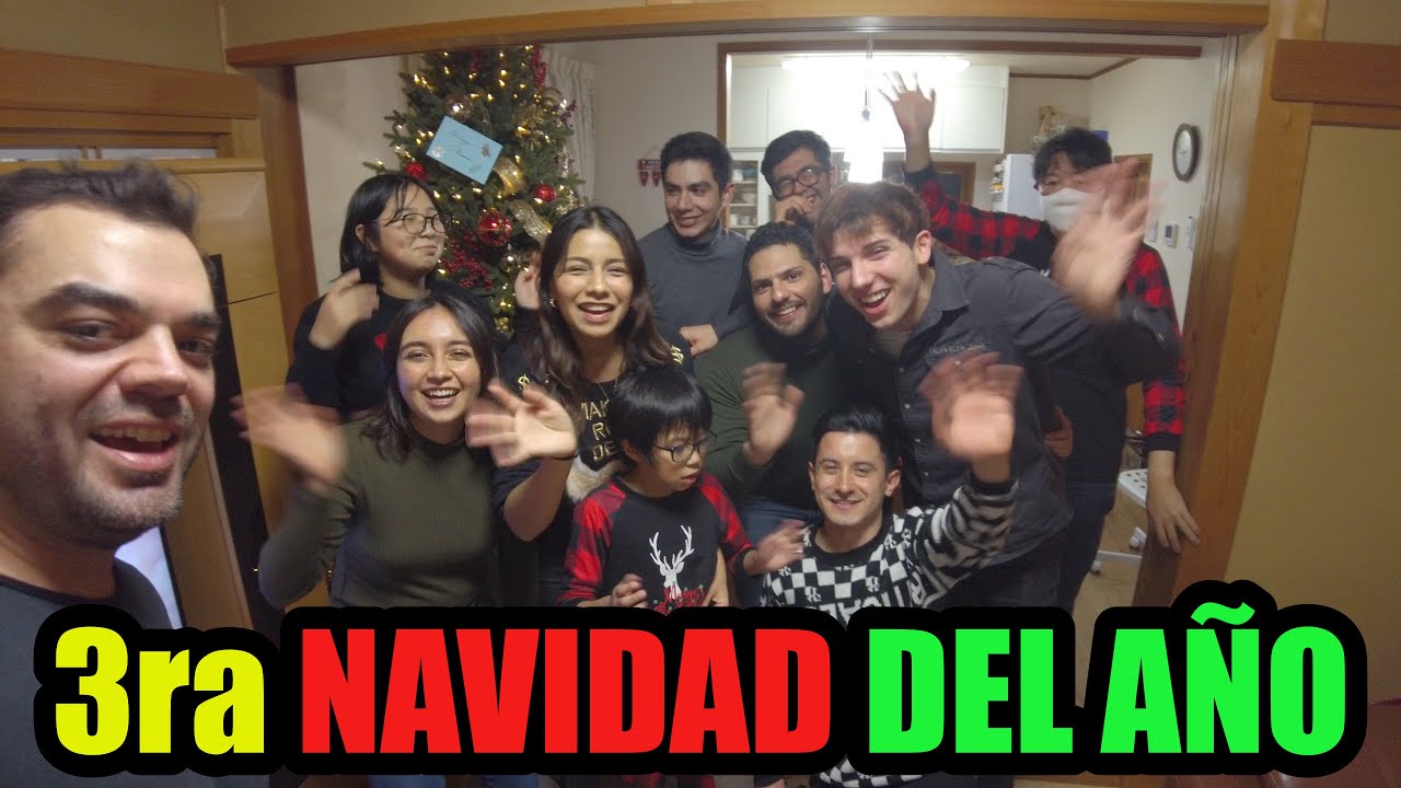 3ra y ultima navidad del año en casa de Ruthi san + Accidente en la cocina | Riken's Life