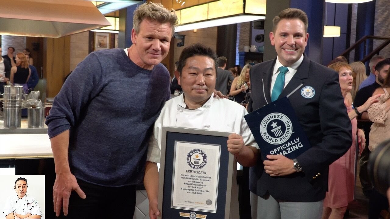 Guinness World Record Title & Gordon Ramsay: Good Afternoon!! | Hiroyuki Terada - Diaries of a Master Sushi Chef