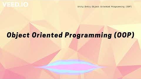 GAMDEVREJECTS.Index - Unity Entry - Object Oriented Programming / OOP