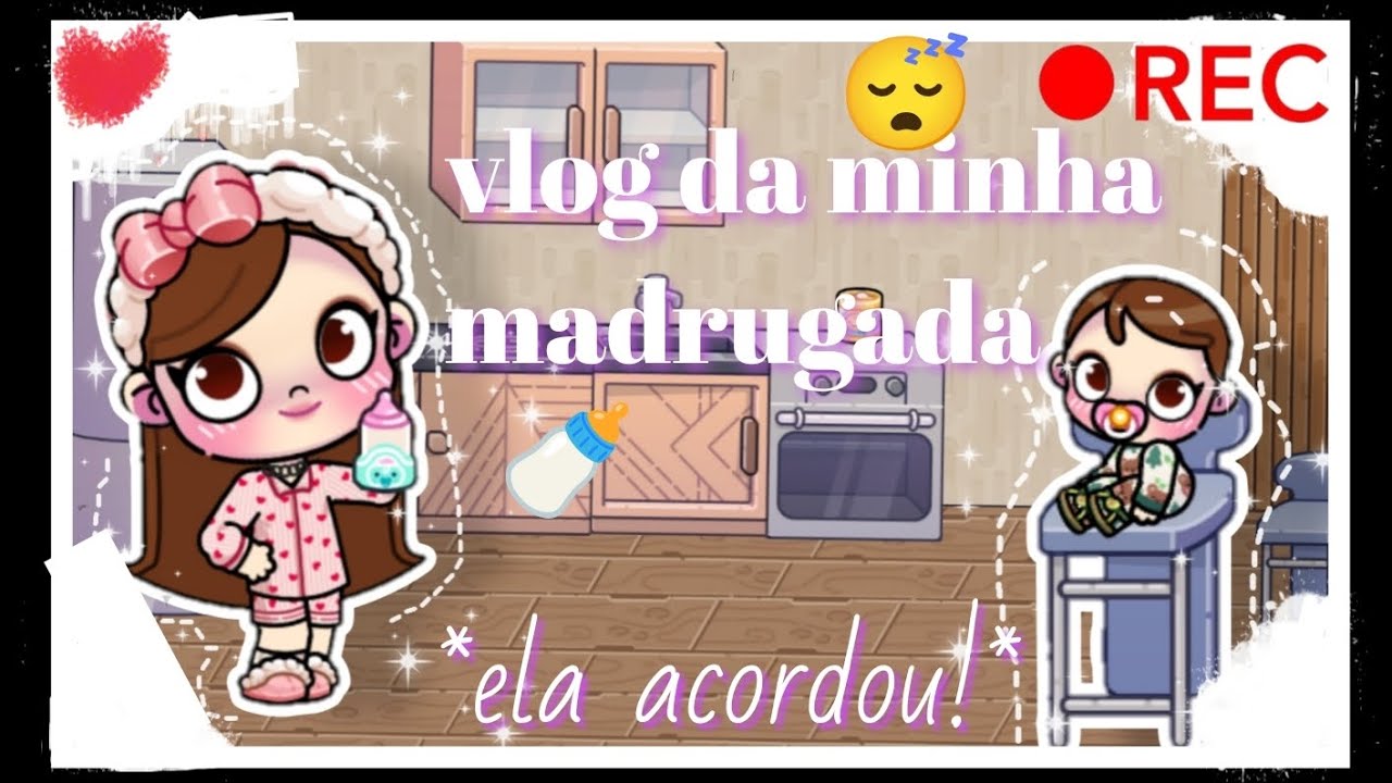 Vlog da madrugada!com a mavie!💗🍼😴