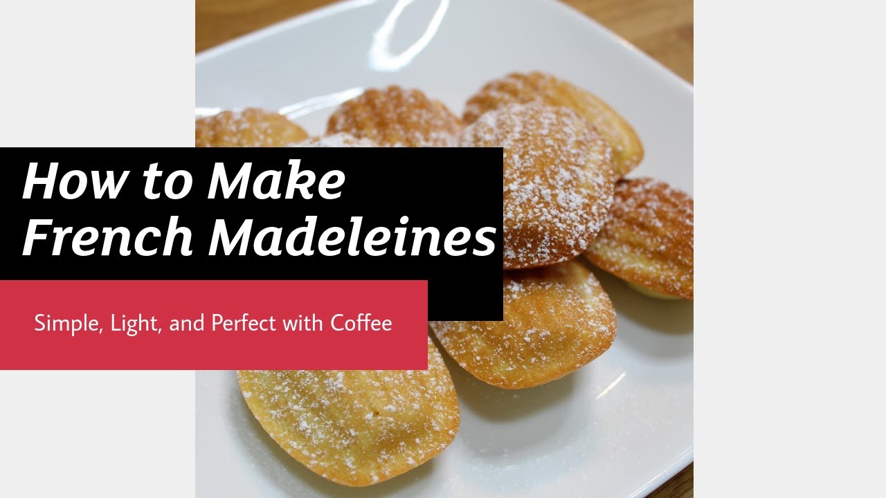 French Madeleine Recipe by Archana's Kitchen
