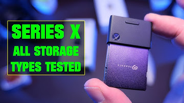 Xbox Series X - Expansion Card & All Storage Types Tested